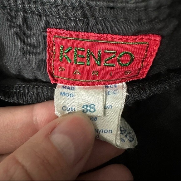 Kenzie Black Velvet Pants Size European 38/US 6 - Picture 11 of 13